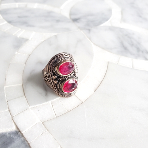 Rosamund • Niassa Ruby Statement Ring - Picture 5 of 7